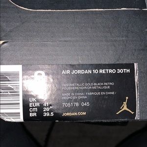 Air Jordan 10 Retro 30TH